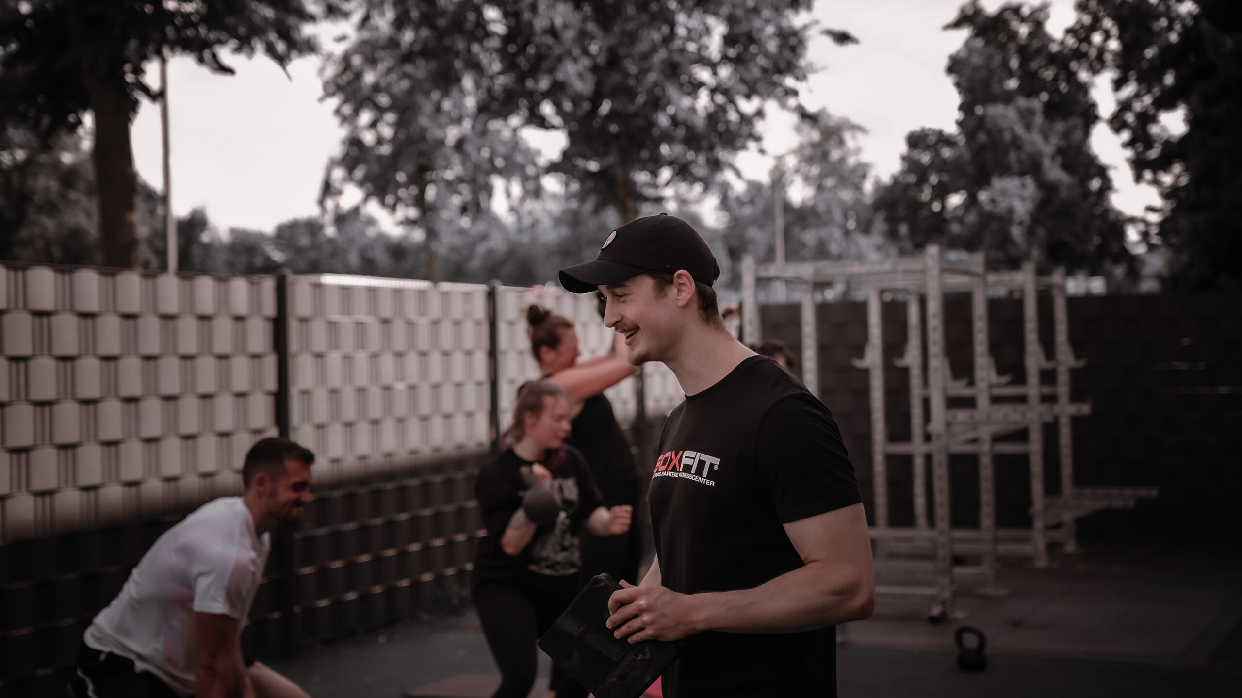 Dominik Krug beim individuellen Gruppentraining HIIT